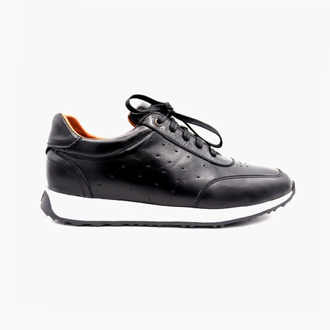 L014 Basket Noir SM Blanc