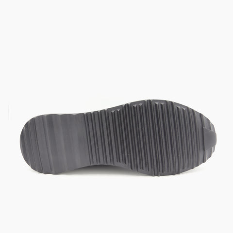 L014 Basket Noir SM Blanc