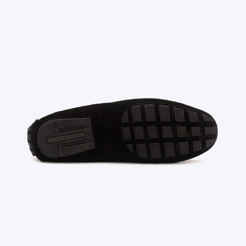 094 Mocassin daim noir
